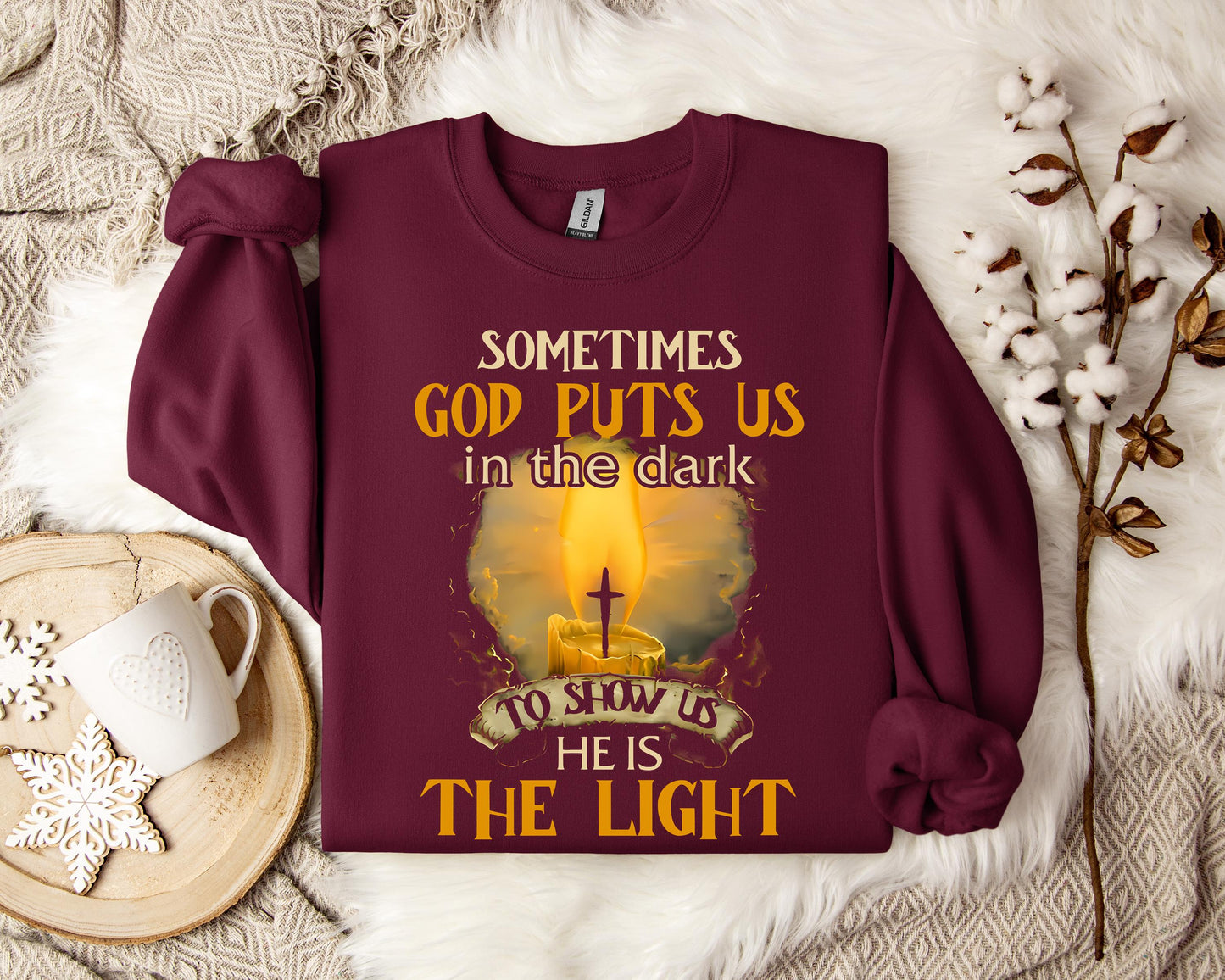 God Put Us Sweatshirt