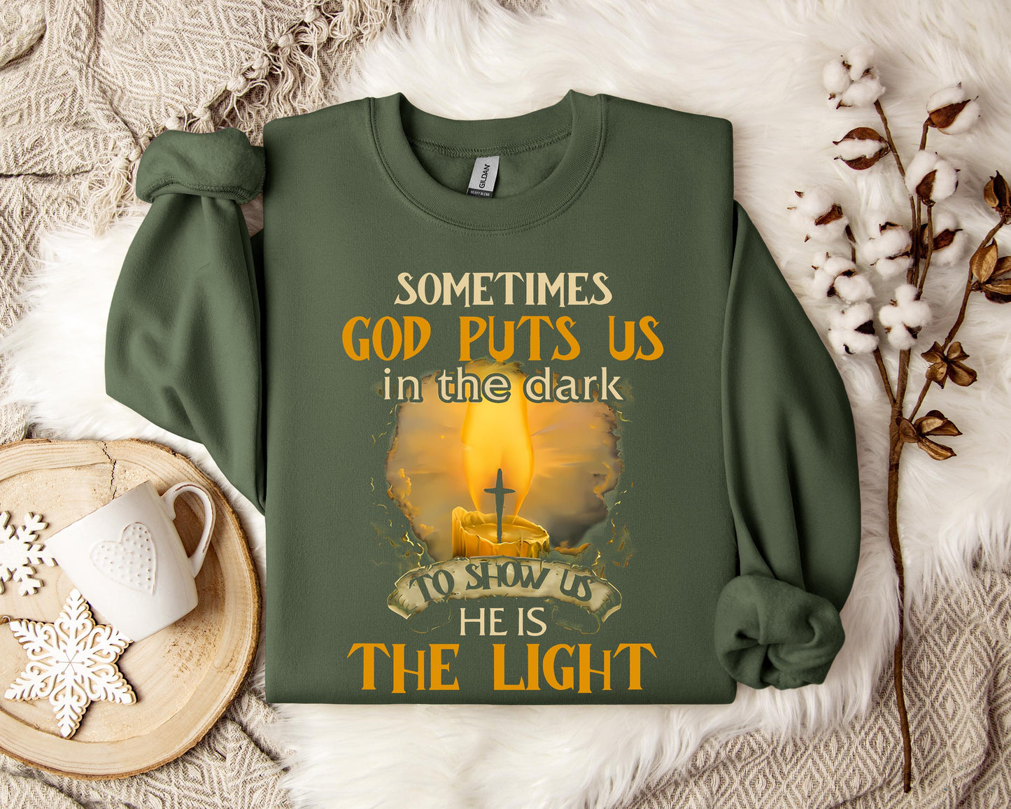 God Put Us Sweatshirt
