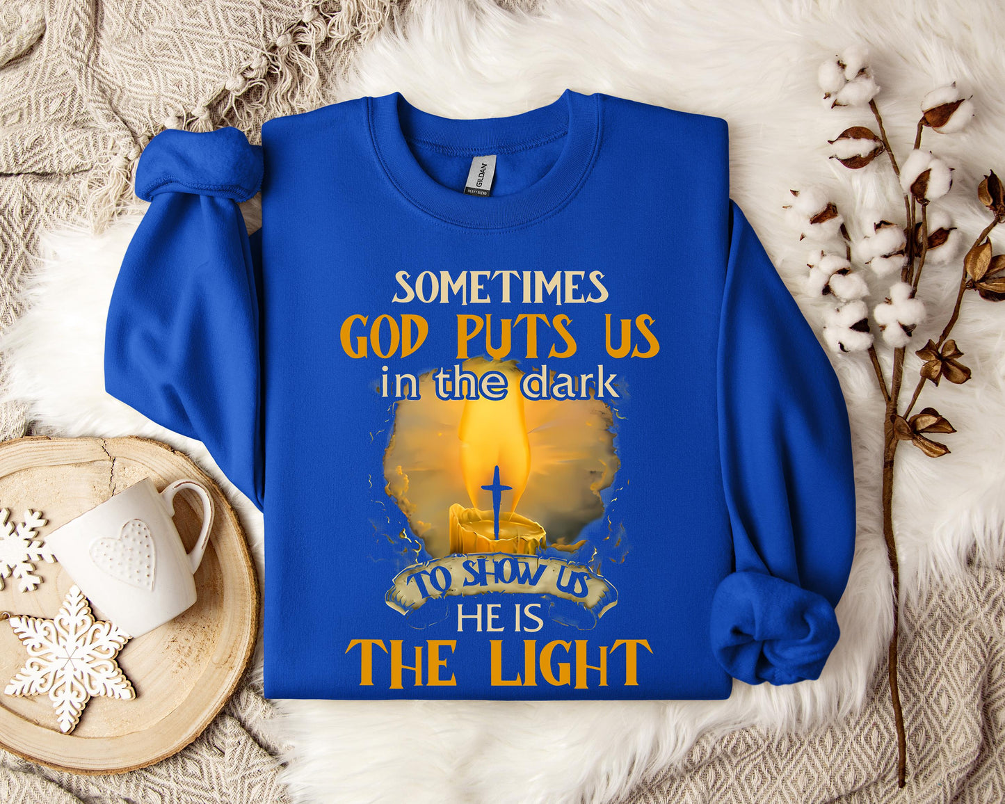 God Put Us Sweatshirt