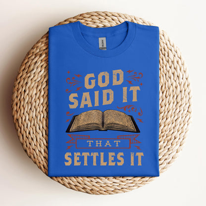 God Said It