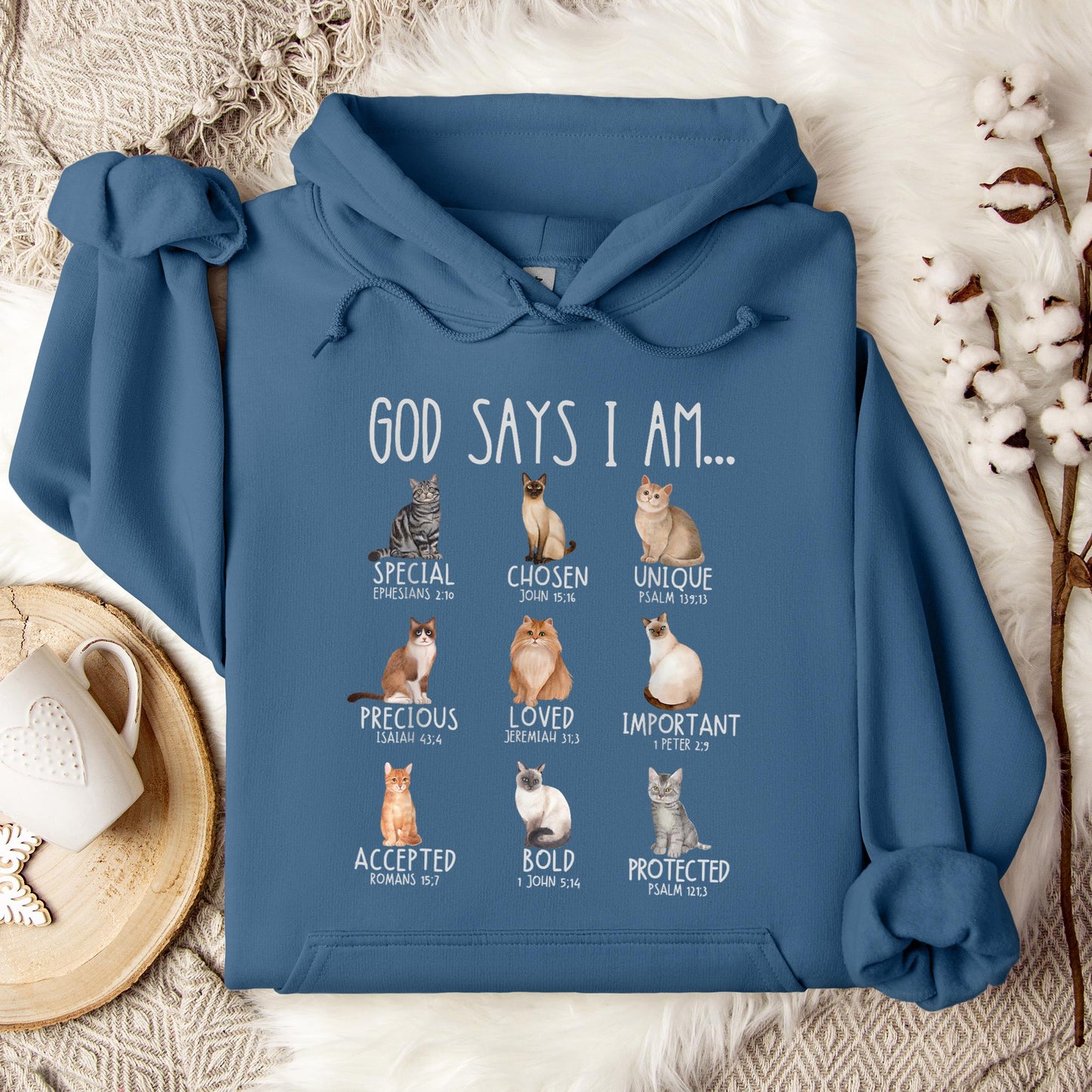 God Say I Am Cats Hoodie