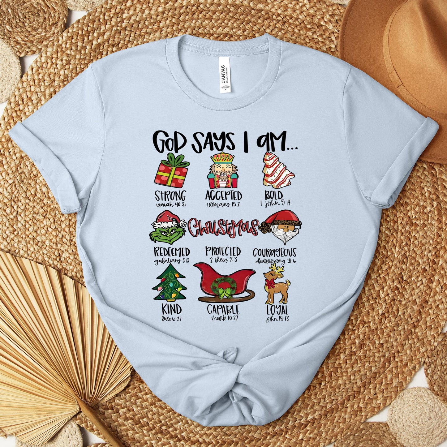 God Say I Am Christmas Premium T-shirt