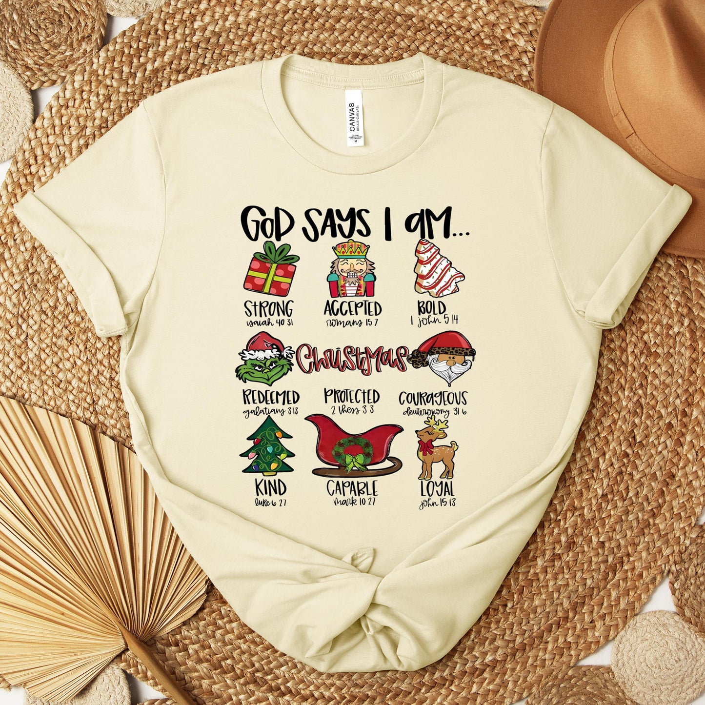 God Say I Am Christmas Premium T-shirt