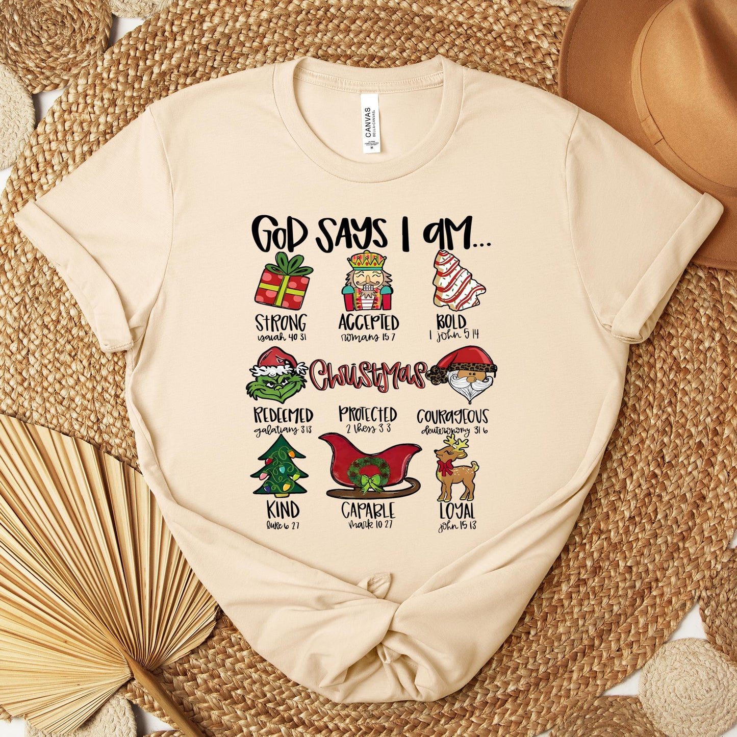 God Say I Am Christmas Premium T-shirt