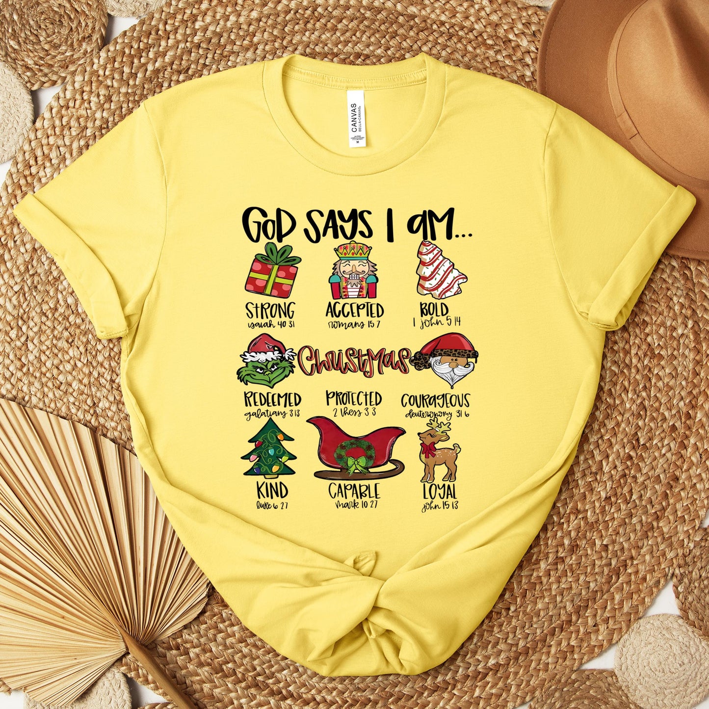 God Say I Am Christmas Premium T-shirt