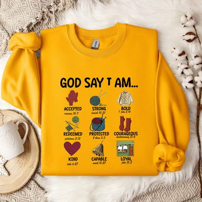 God Say I Am Sweatshirt