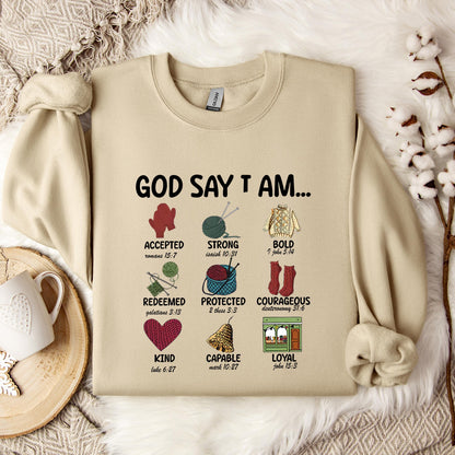 God Say I Am Sweatshirt