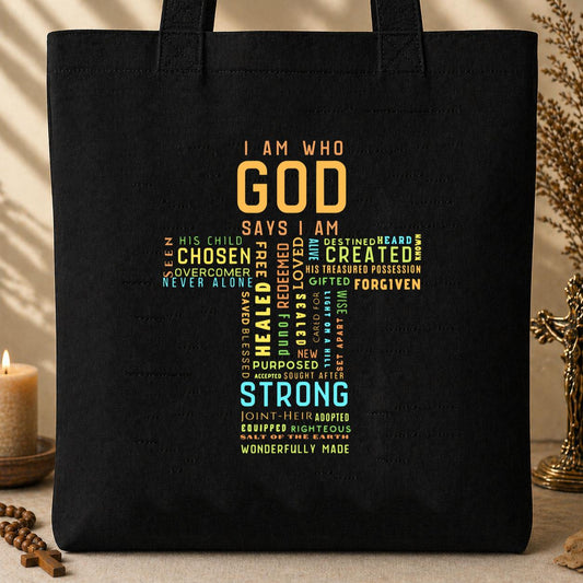God Says I Am 04 Tote Bag