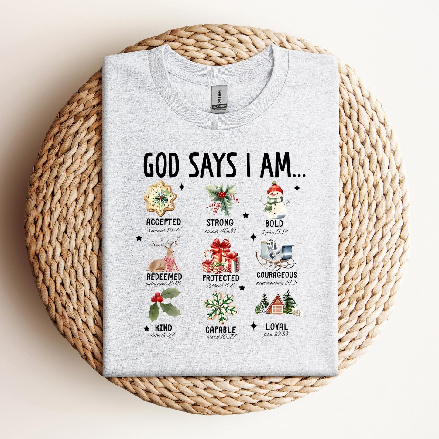 God Says I Am Christmas 01