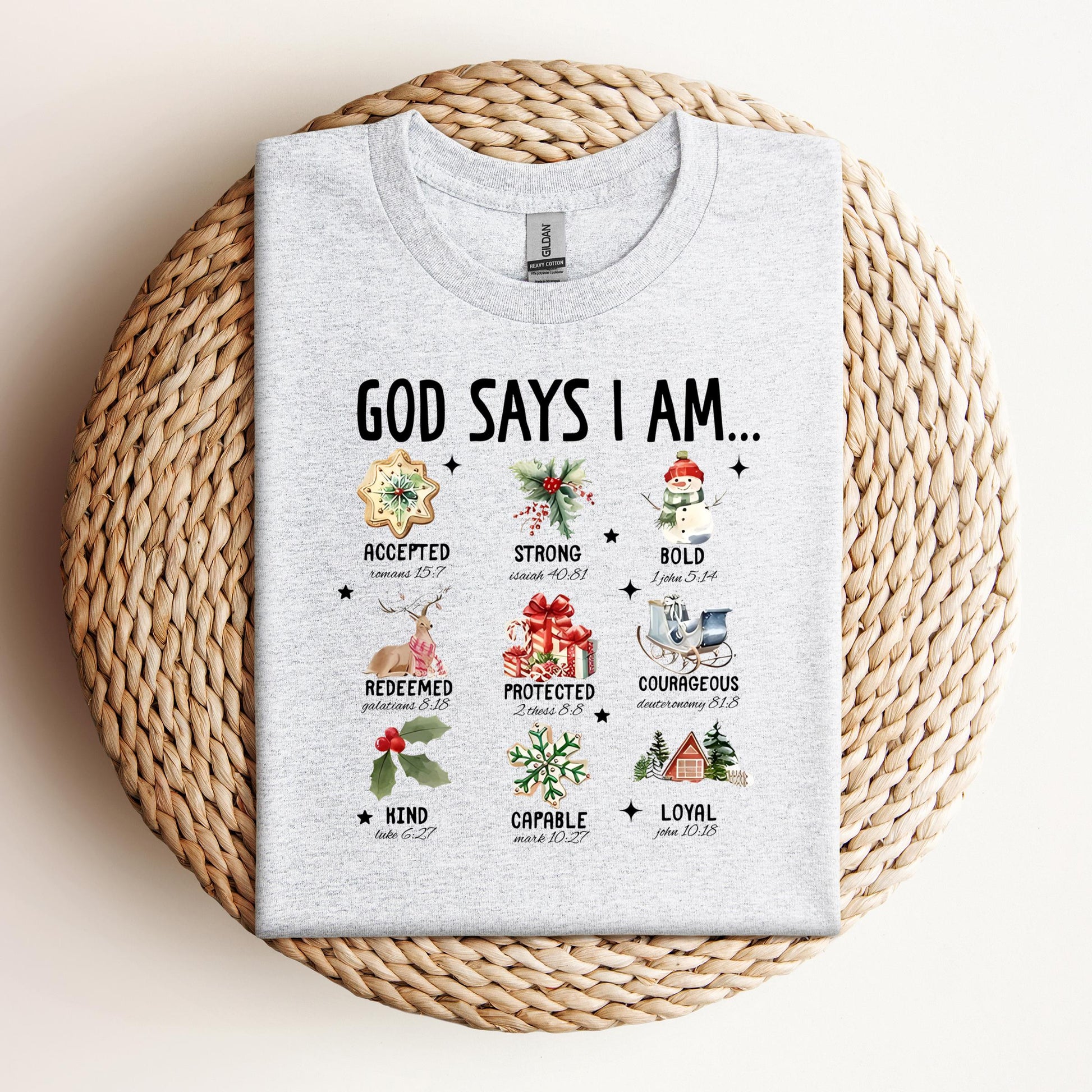 God Says I Am Christmas 01