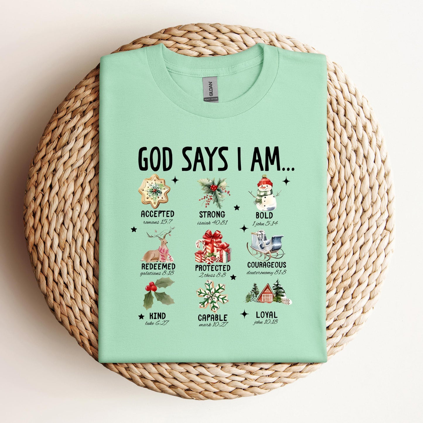 God Says I Am Christmas 01