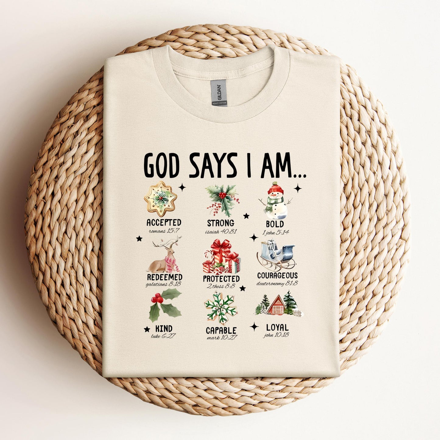 God Says I Am Christmas 01