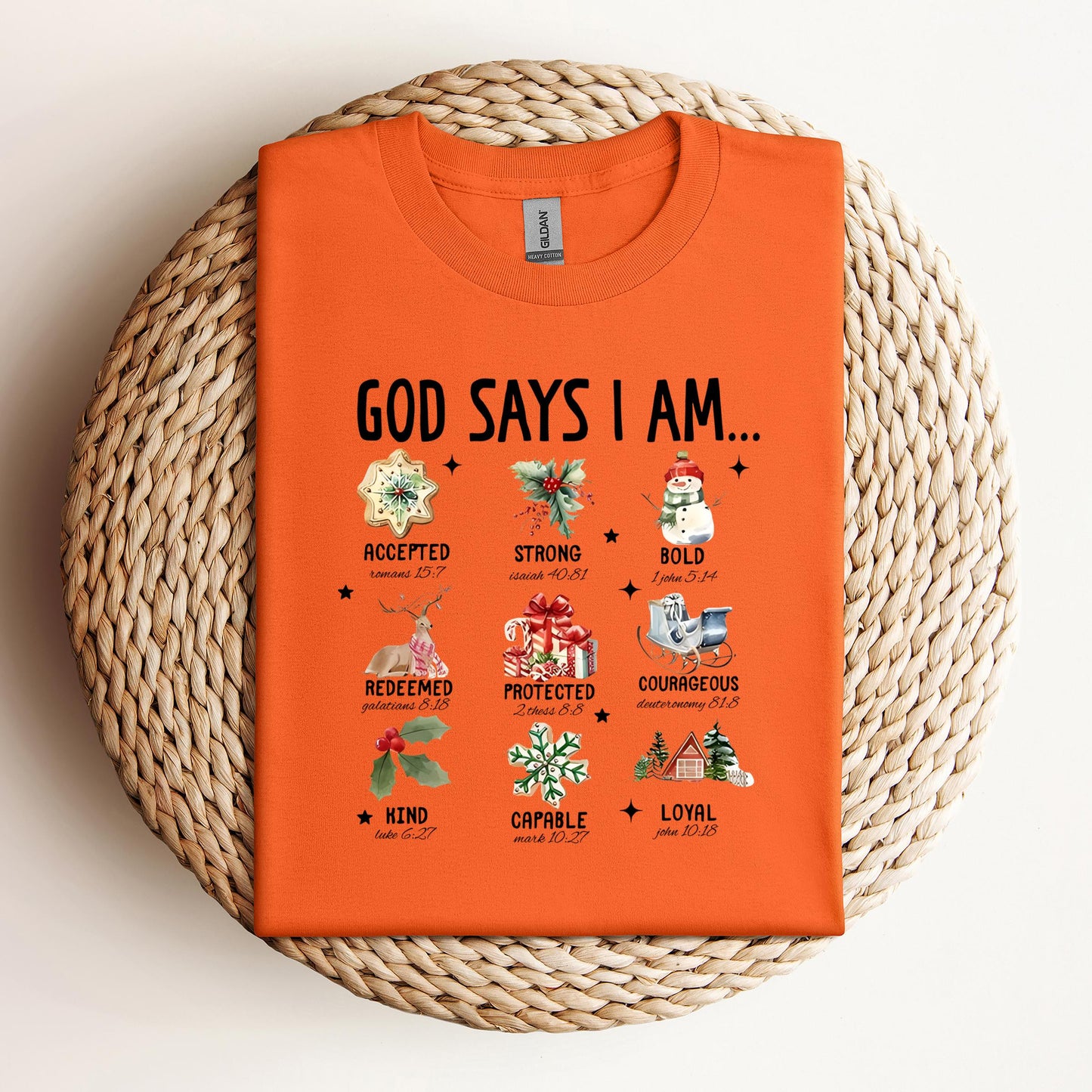 God Says I Am Christmas 01