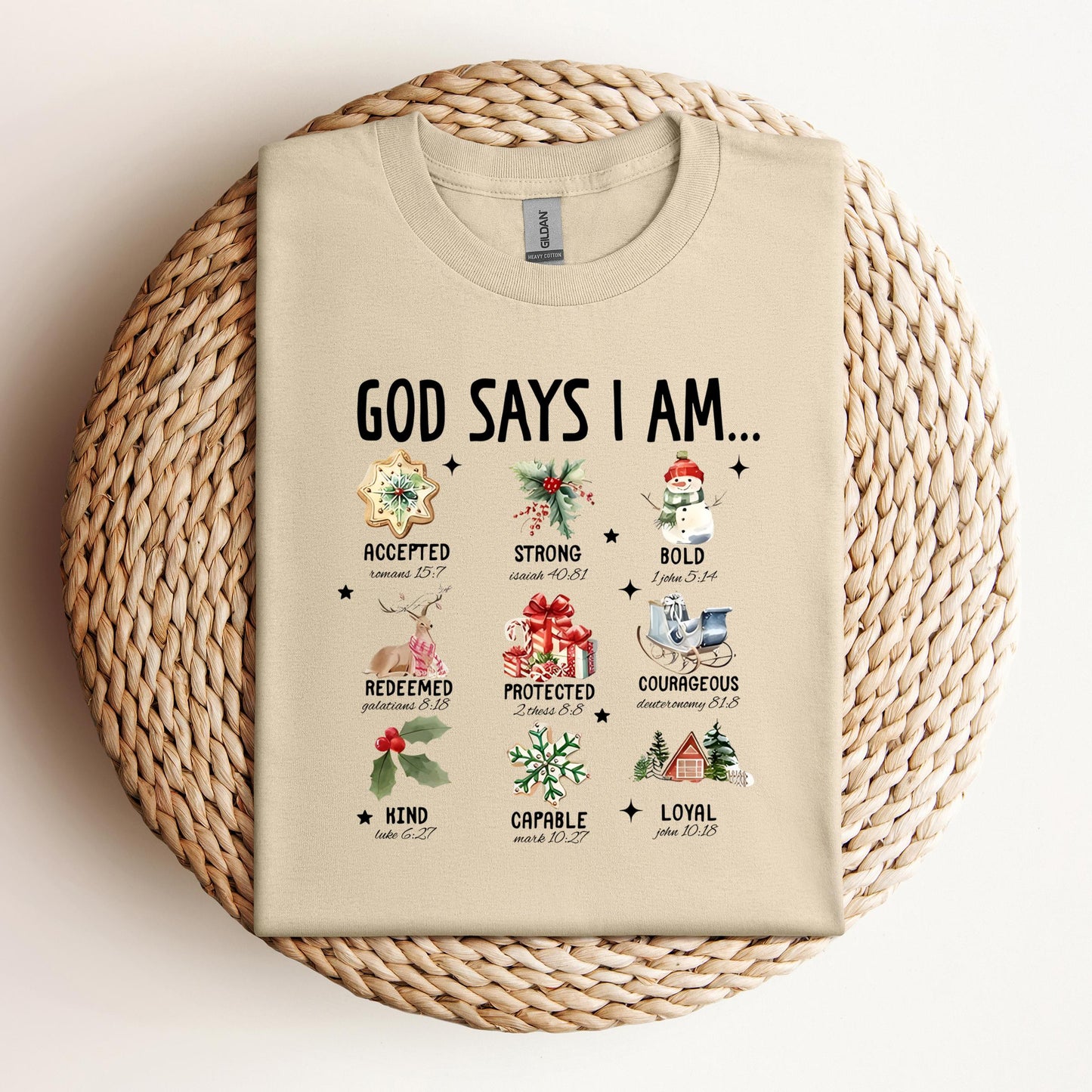 God Says I Am Christmas 01