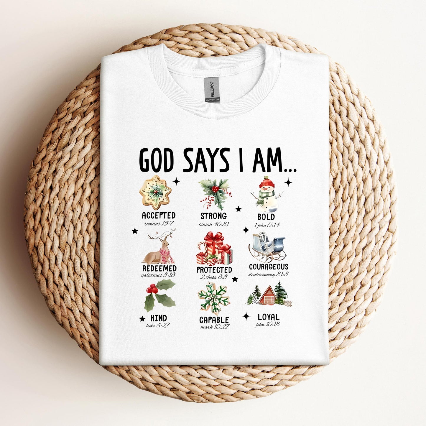 God Says I Am Christmas 01
