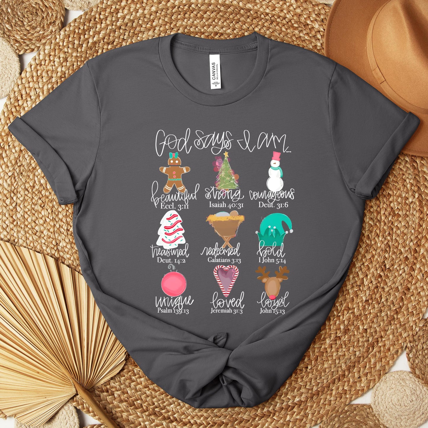 God Says I Am Christmas 02 Premium T-shirt