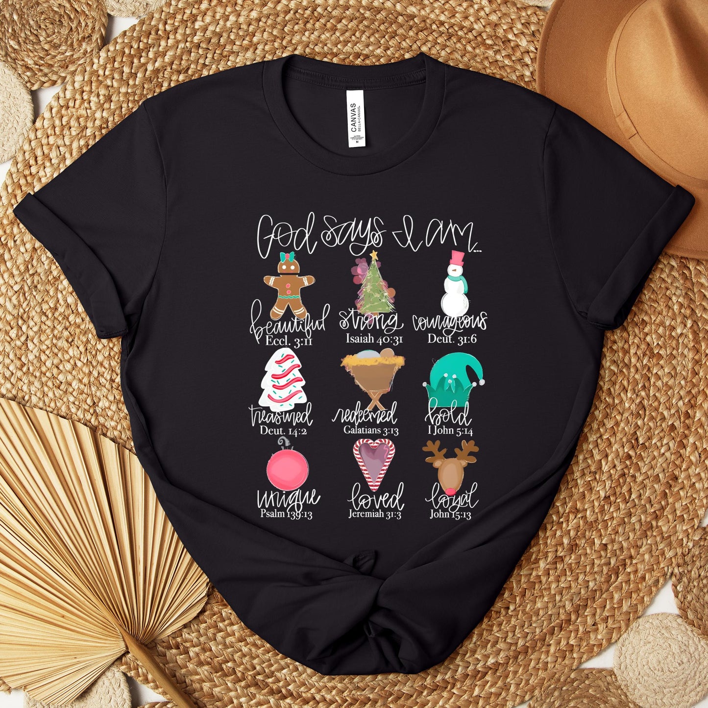 God Says I Am Christmas 02 Premium T-shirt