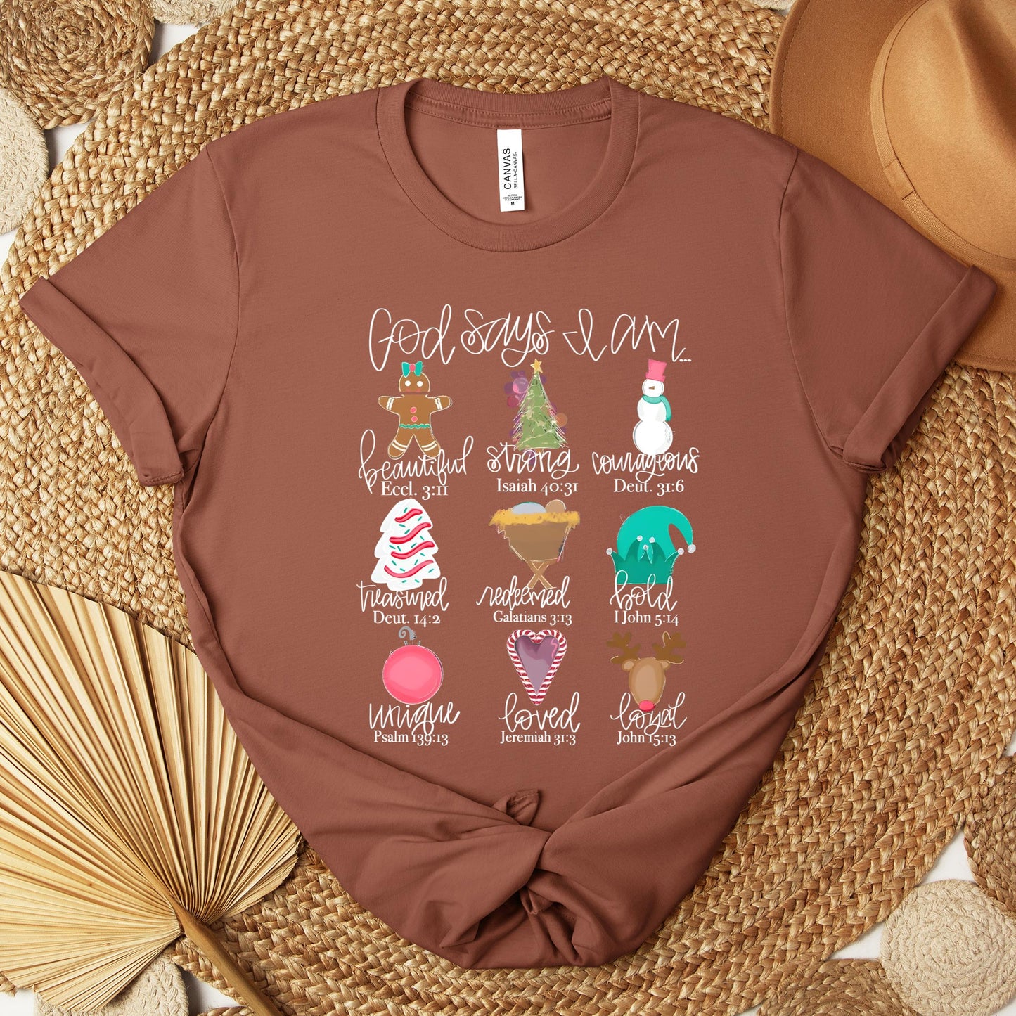 God Says I Am Christmas 02 Premium T-shirt