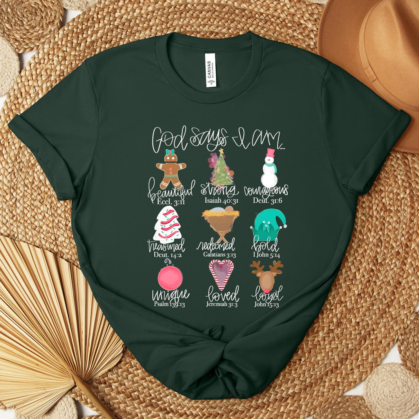 God Says I Am Christmas 02 Premium T-shirt