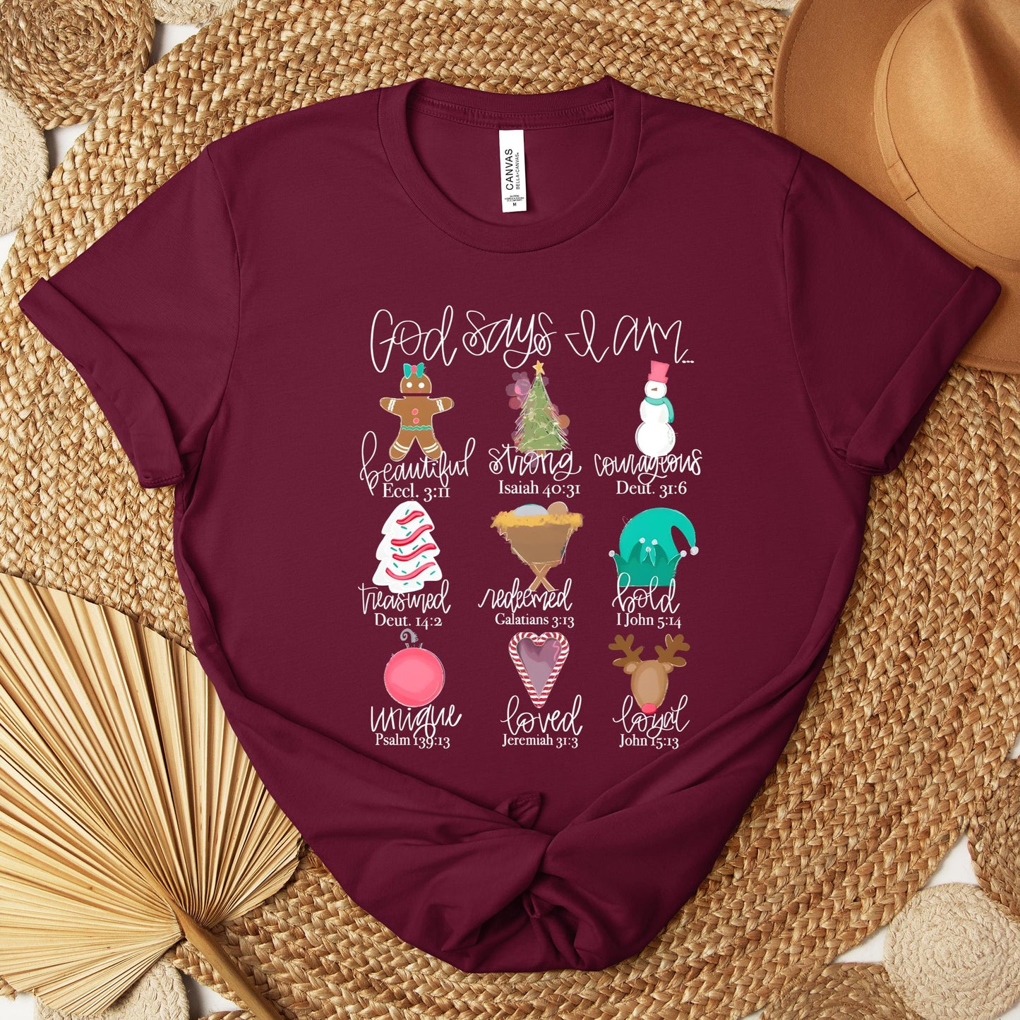 God Says I Am Christmas 02 Premium T-shirt