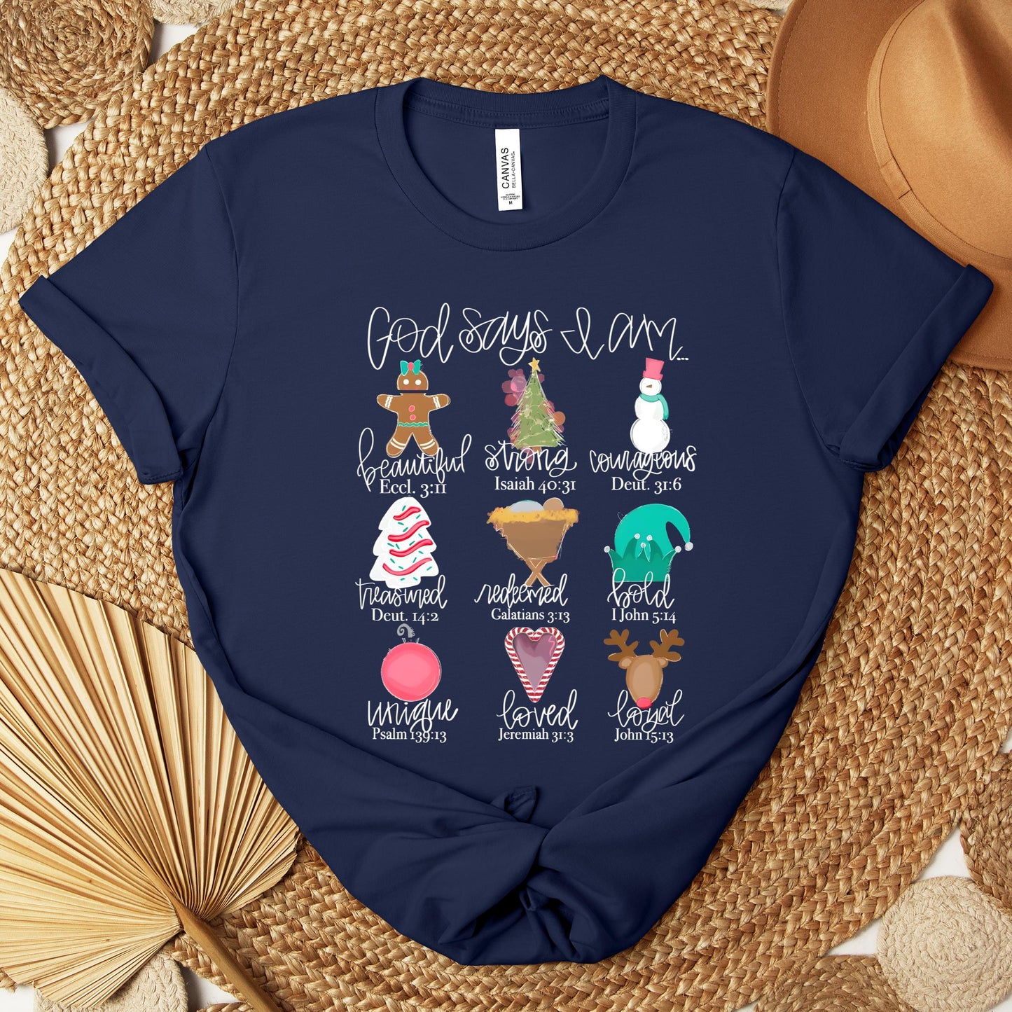 God Says I Am Christmas 02 Premium T-shirt