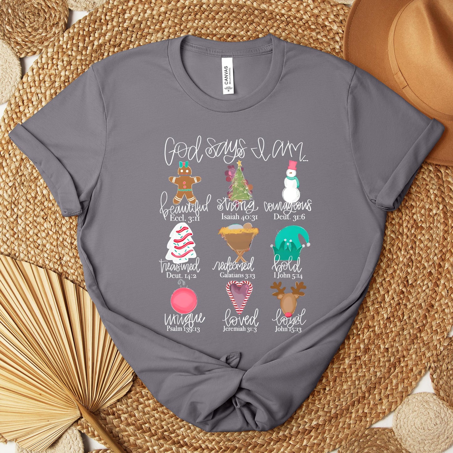 God Says I Am Christmas 02 Premium T-shirt
