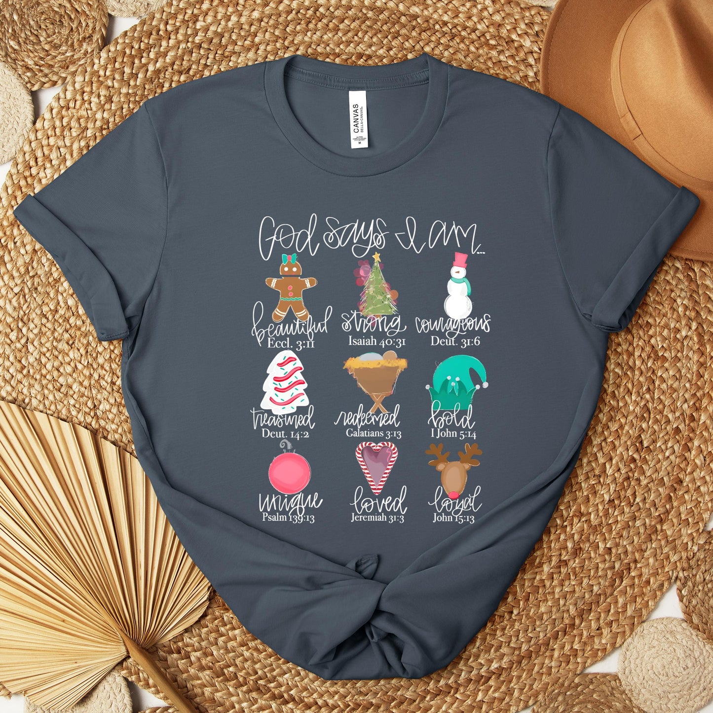 God Says I Am Christmas 02 Premium T-shirt