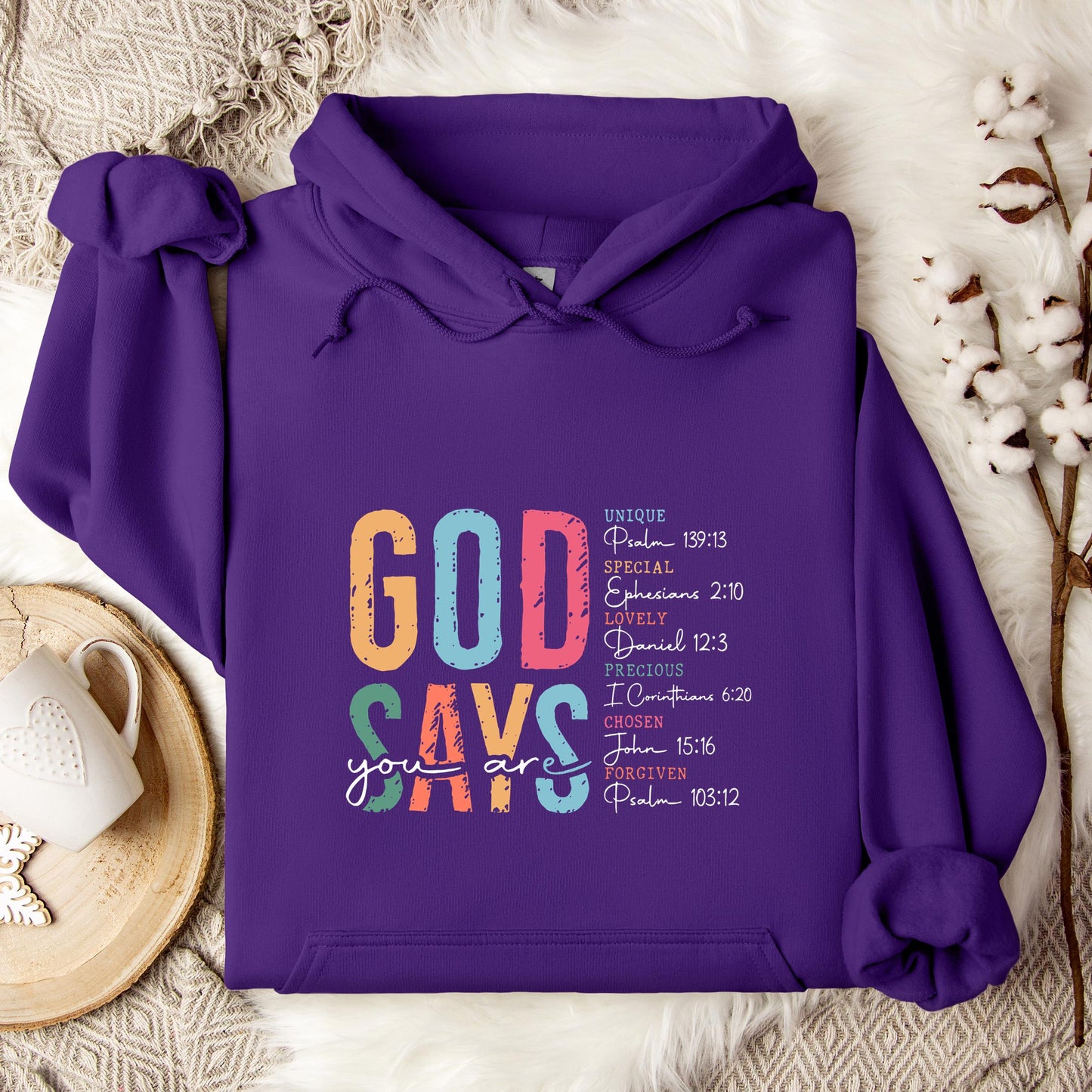 God Says You Are 01 Hoodie