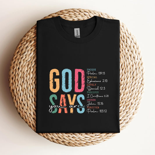 God Says You Are 01
