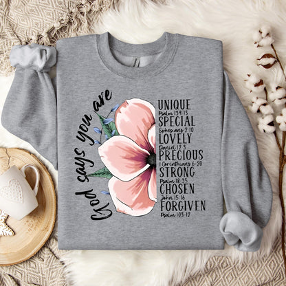 God Says You Are 02 Sweatshirt