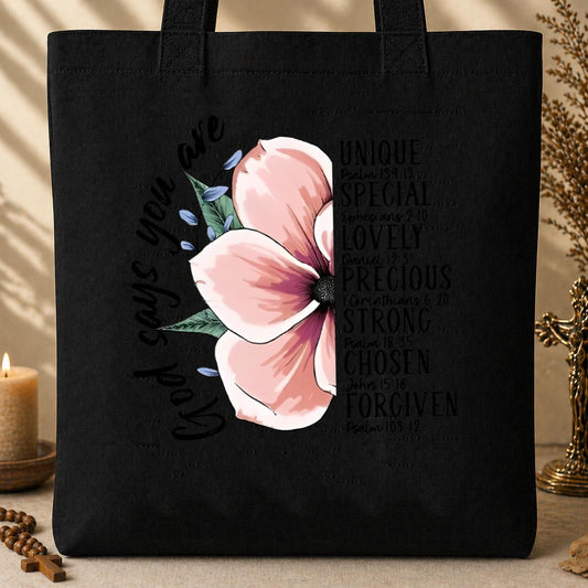God Says You Are 02 Tote Bag