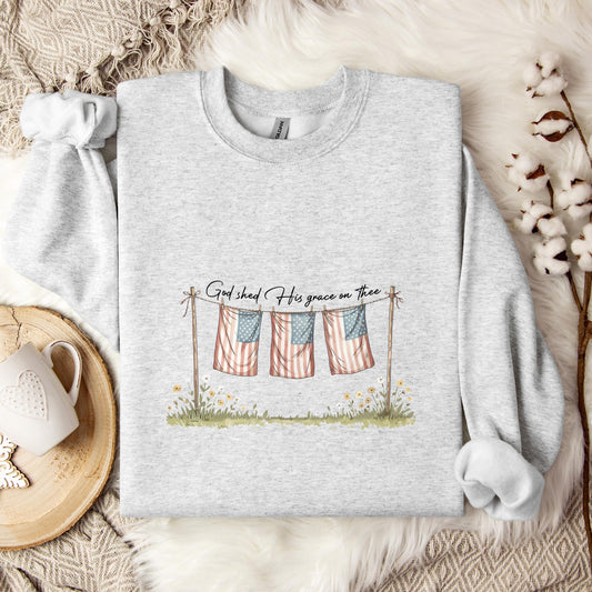 God Shed His Grace On Thee Sweatshirt