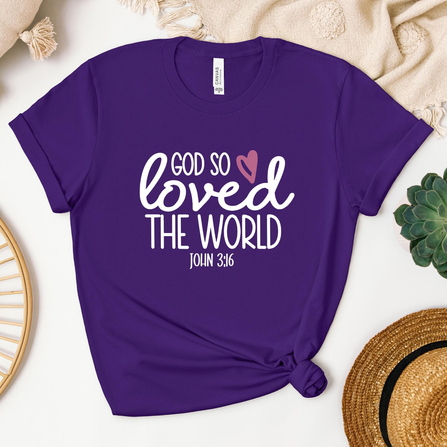 God So Loved The World John 3.16 02
