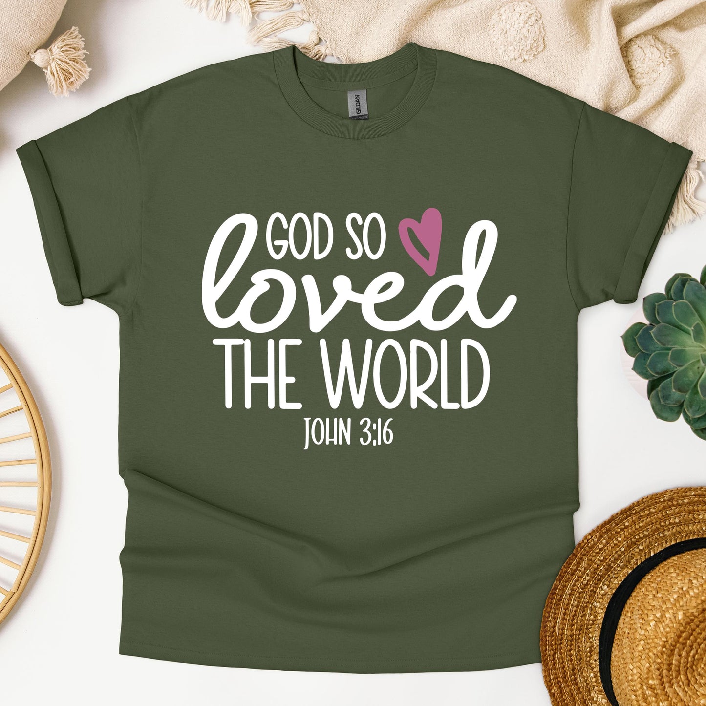 God So Loved The World John 3.16 02