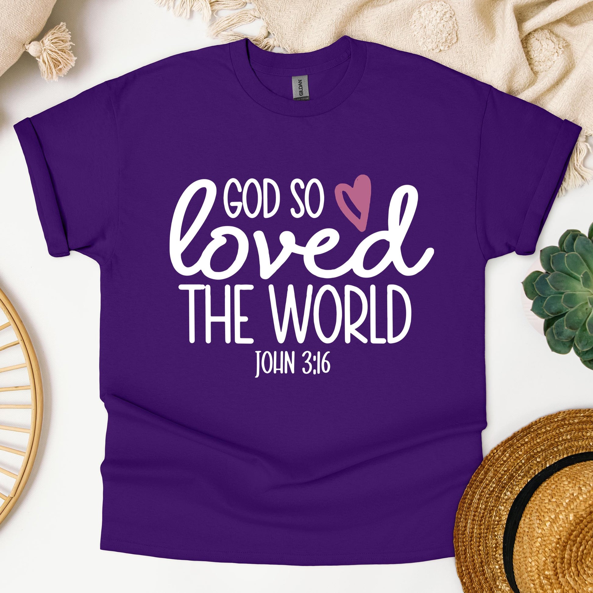 God So Loved The World John 3.16 02