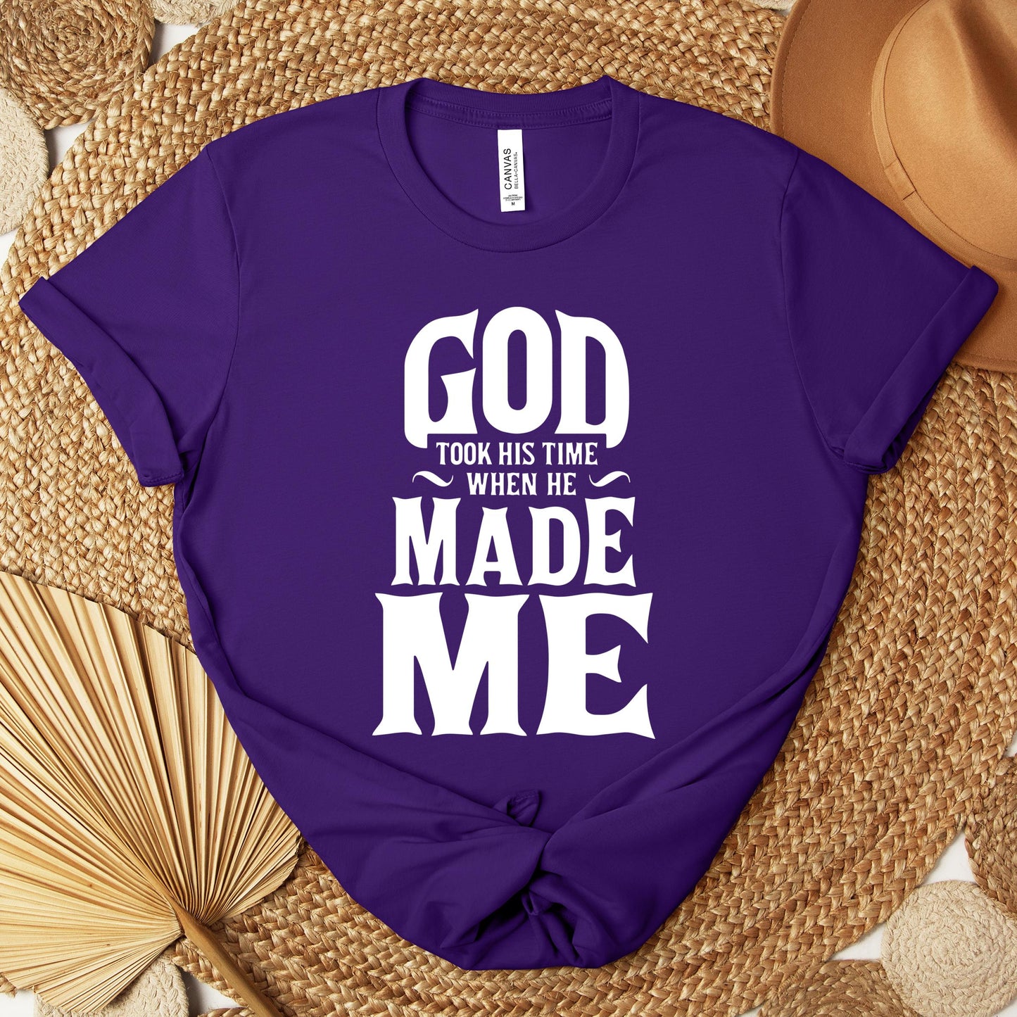 God Took His Time When He Made Me Premium T-shirt