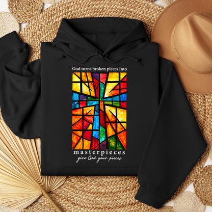 God Turns Broken Pieces Into Masterpieces Give God Your Pieces 01