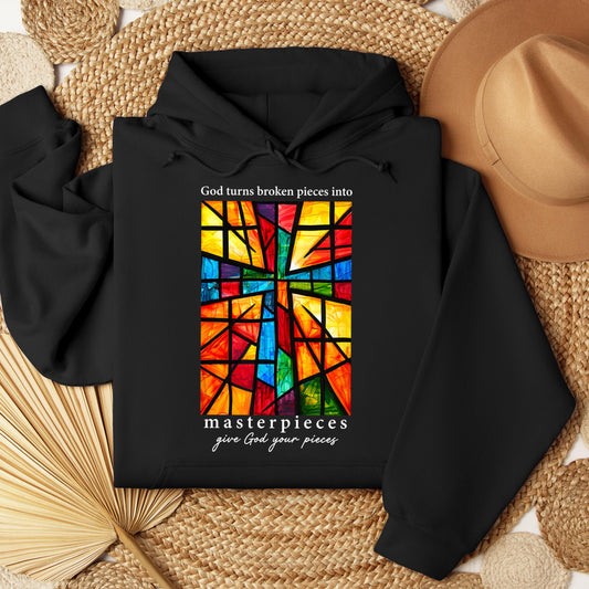 God Turns Broken Pieces Into Masterpieces Give God Your Pieces 01