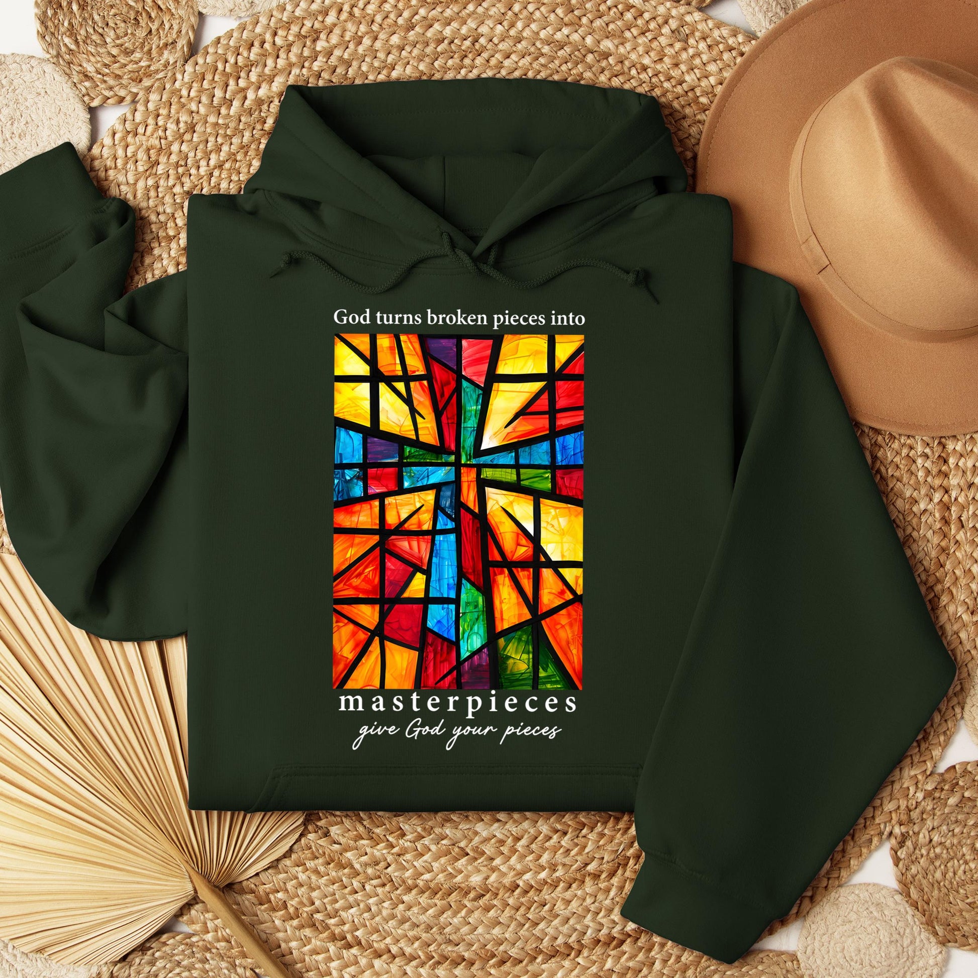 God Turns Broken Pieces Into Masterpieces Give God Your Pieces 01