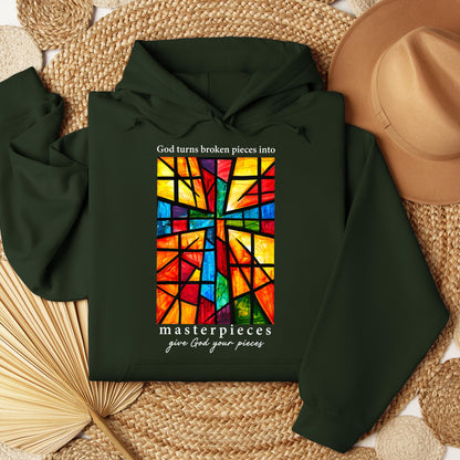 God Turns Broken Pieces Into Masterpieces Give God Your Pieces 01