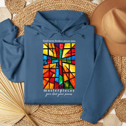 God Turns Broken Pieces Into Masterpieces Give God Your Pieces 01