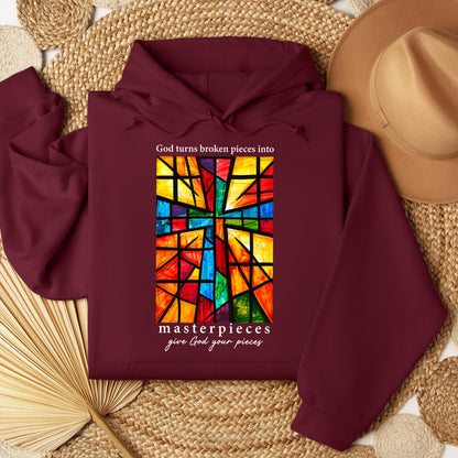 God Turns Broken Pieces Into Masterpieces Give God Your Pieces 01