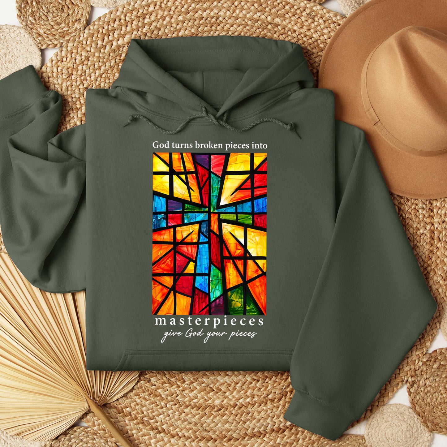 God Turns Broken Pieces Into Masterpieces Give God Your Pieces 01