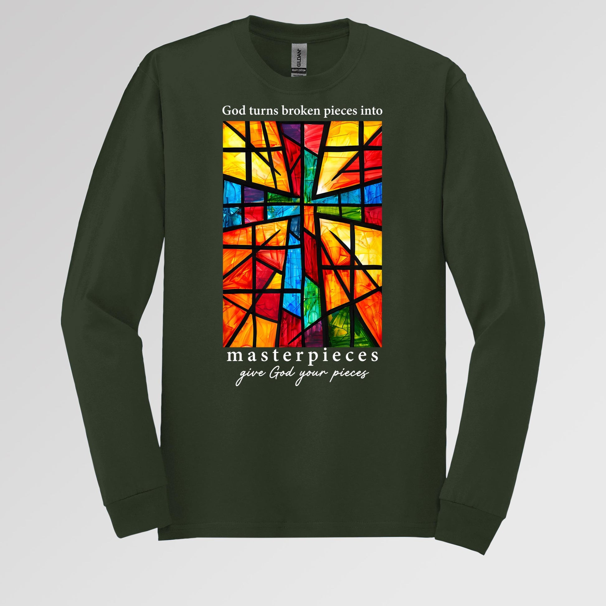 God Turns Broken Pieces Into Masterpieces Give God Your Pieces 01
