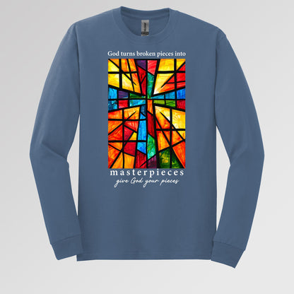 God Turns Broken Pieces Into Masterpieces Give God Your Pieces 01
