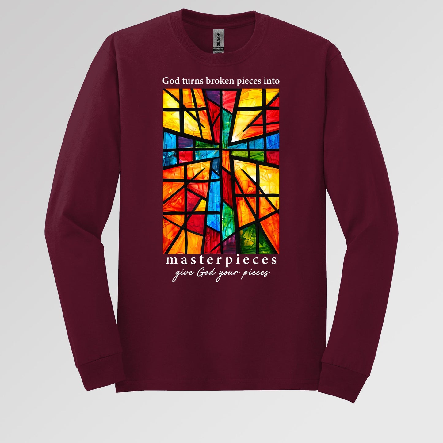 God Turns Broken Pieces Into Masterpieces Give God Your Pieces 01