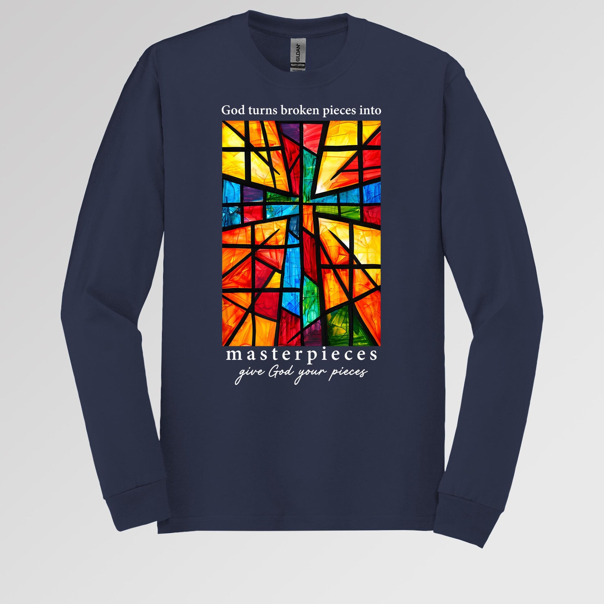 God Turns Broken Pieces Into Masterpieces Give God Your Pieces 01