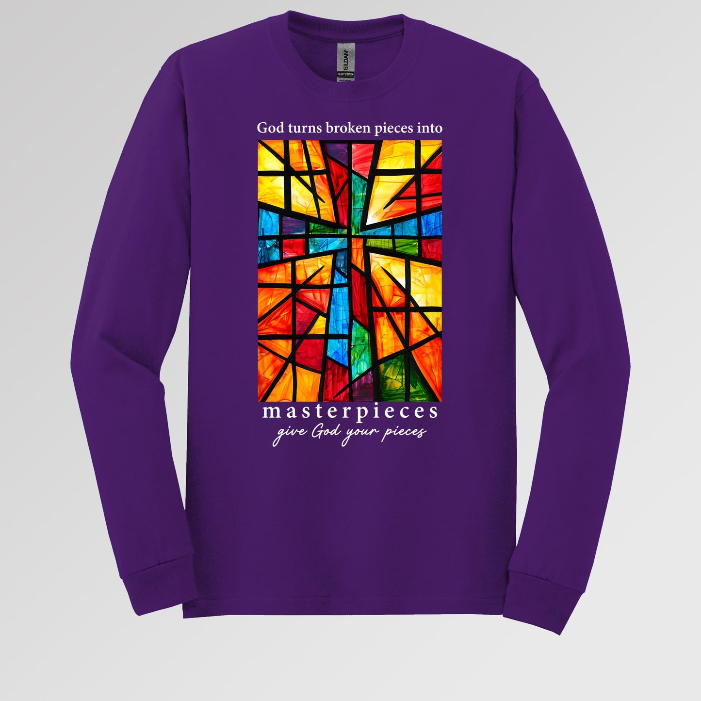 God Turns Broken Pieces Into Masterpieces Give God Your Pieces 01