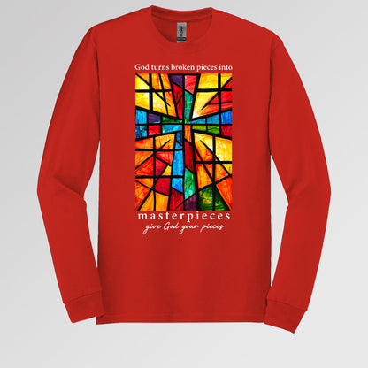 God Turns Broken Pieces Into Masterpieces Give God Your Pieces 01