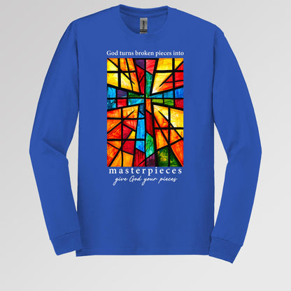 God Turns Broken Pieces Into Masterpieces Give God Your Pieces 01